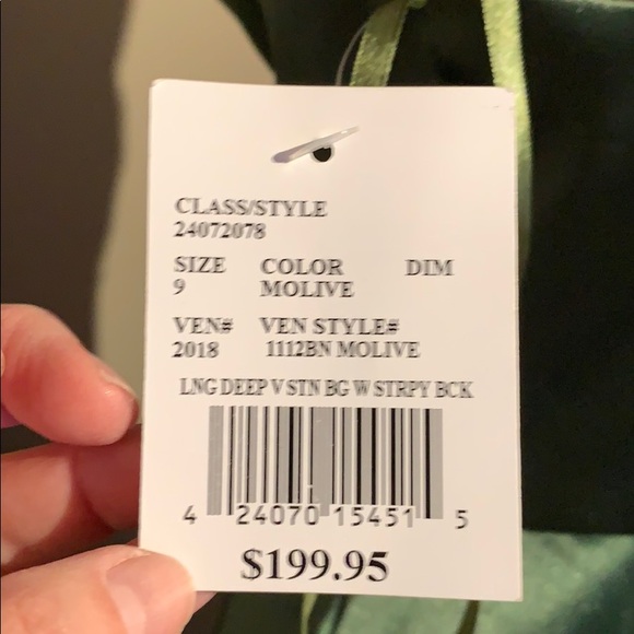 David’s Bridal Full Length Dress - Picture 7 of 9